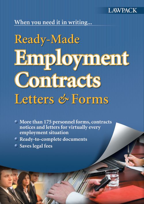 Ready-Made Employment Contracts, Letters & Forms