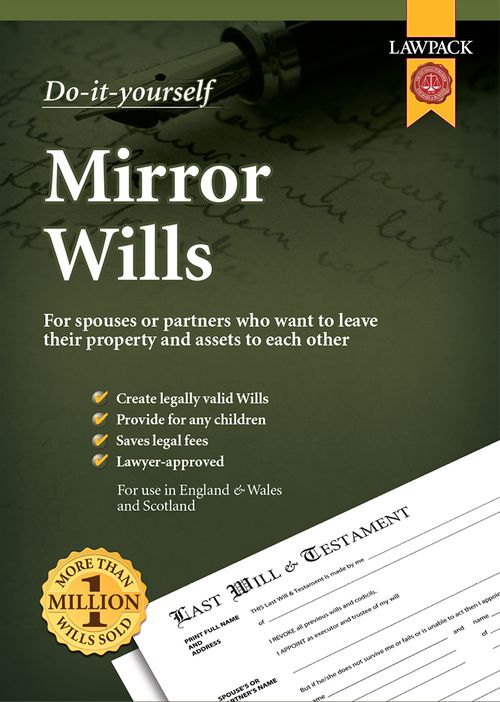 Mirror Wills for Couples, Partners, Spouses