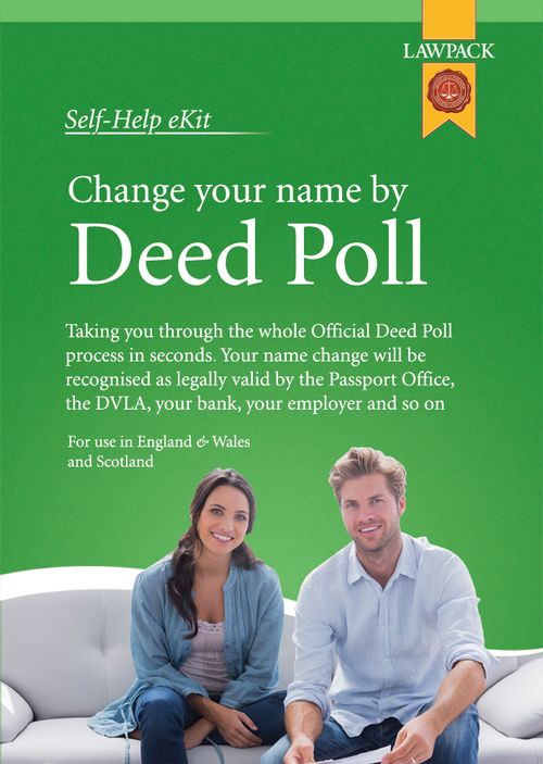 Change Your Name Officially By Deed Poll