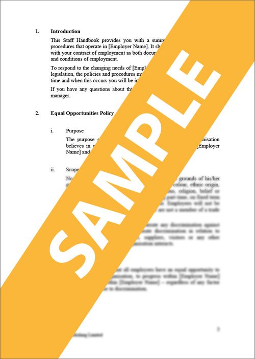Staff Handbook