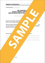 Adoption-of-Trading-Name