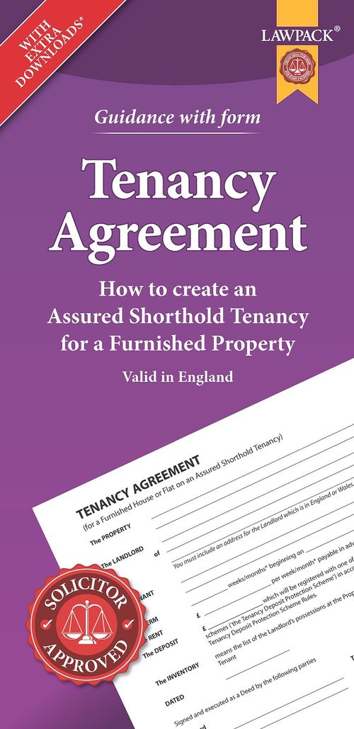 Tenancy Agreement - Furnished - Standard Pack