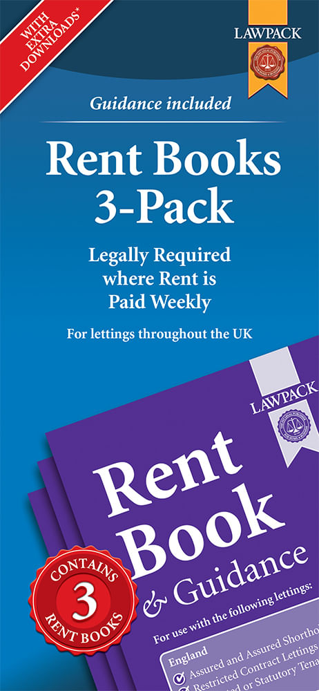 Rent Book - 3-Pack